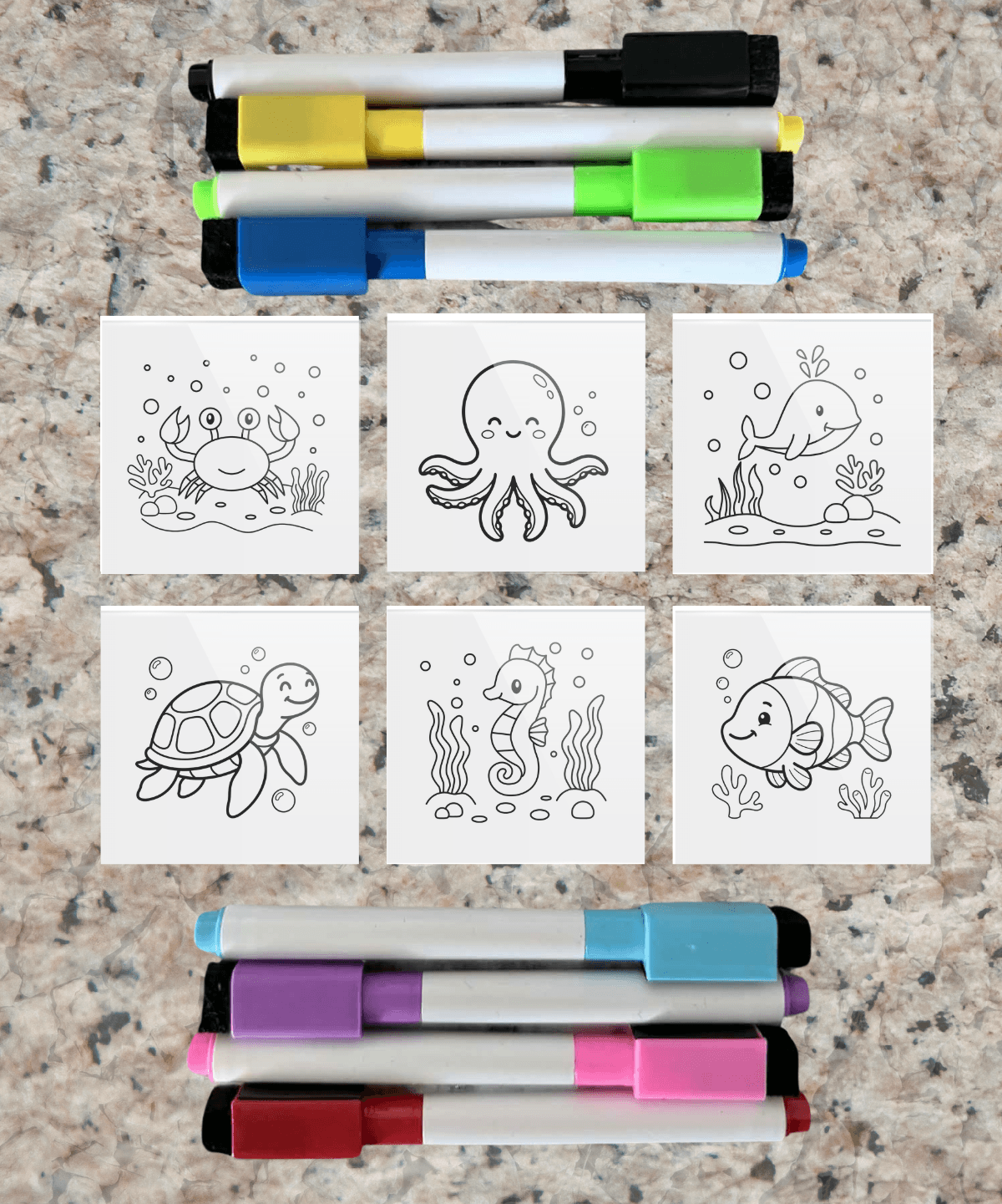 Under the Sea Color-It-Yourself Kit