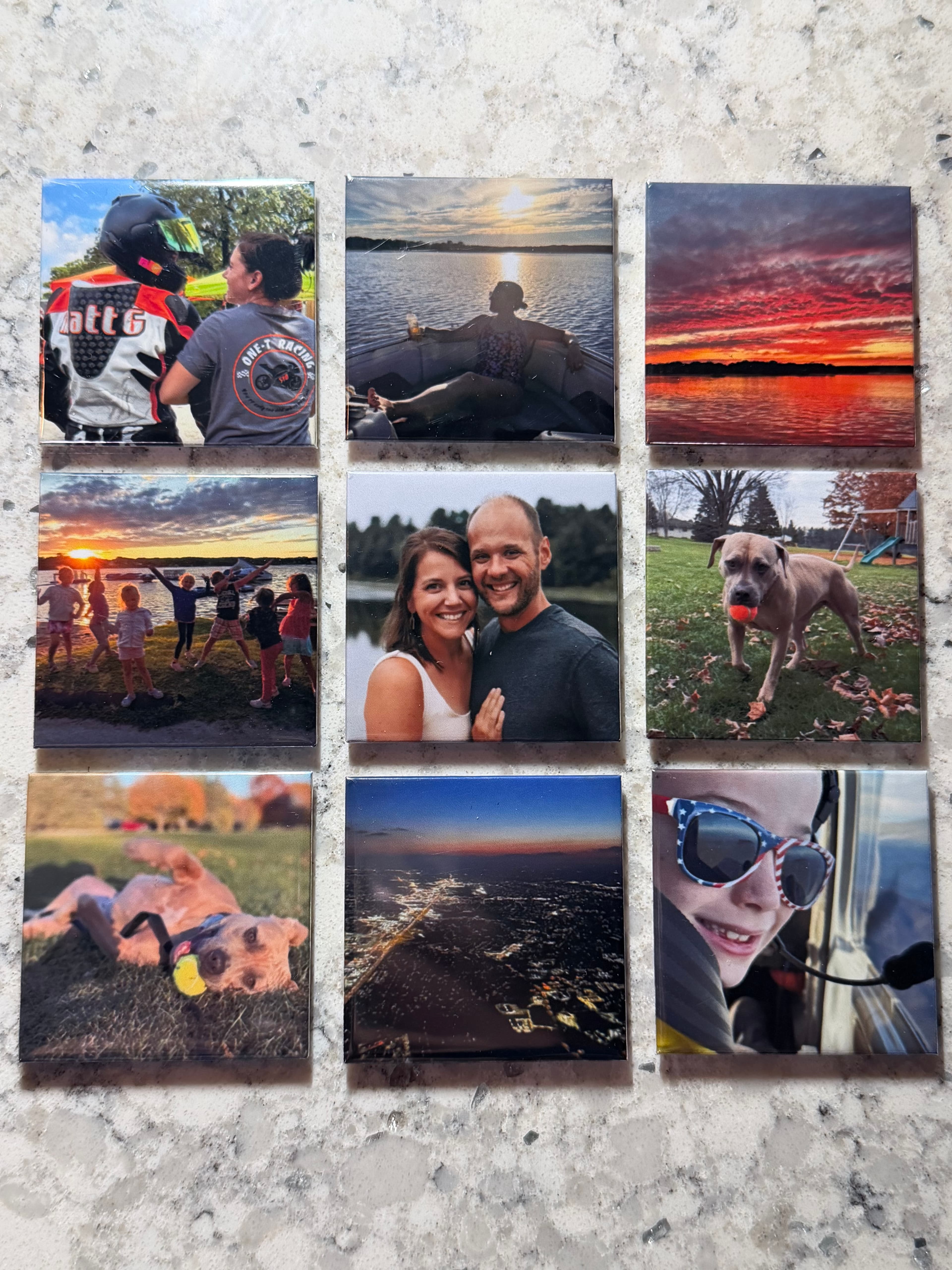 2x2 Custom Magnet Set